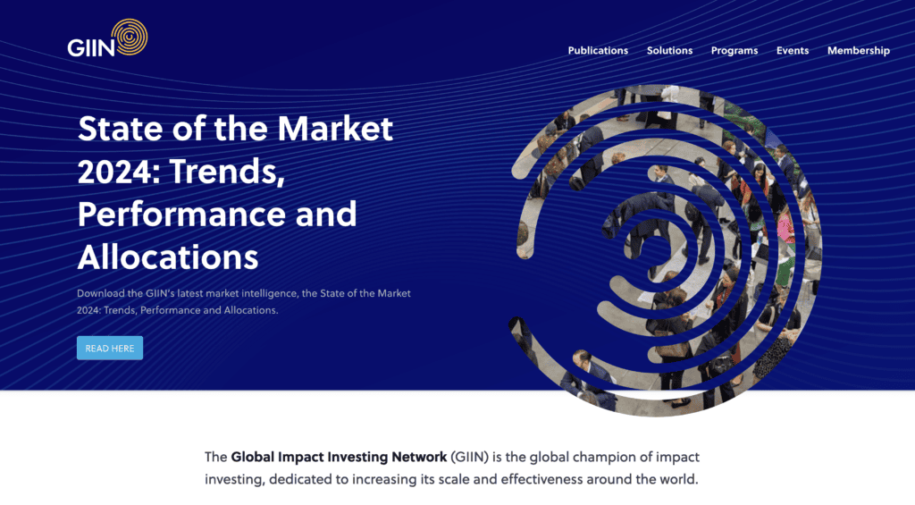The GIIN website