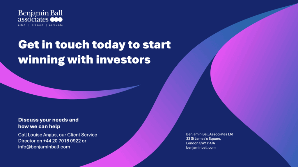 example of pitch deck design by a pitch deck expert