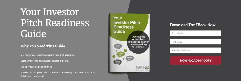 free guide are you ready to pitch investors